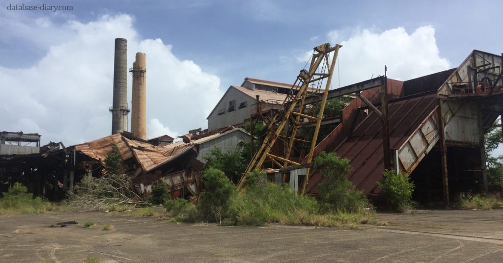 The Ruins of Central Aguirre เมืองผีที่ถูกทิ้งร้างแห่งนี้คืออุตสาหกรรมน้ำตาลที่ครั้งหนึ่งเคยร่ำรวยของเปอร์โตริโก ในพื้นที่ทางตอนใต้ของ