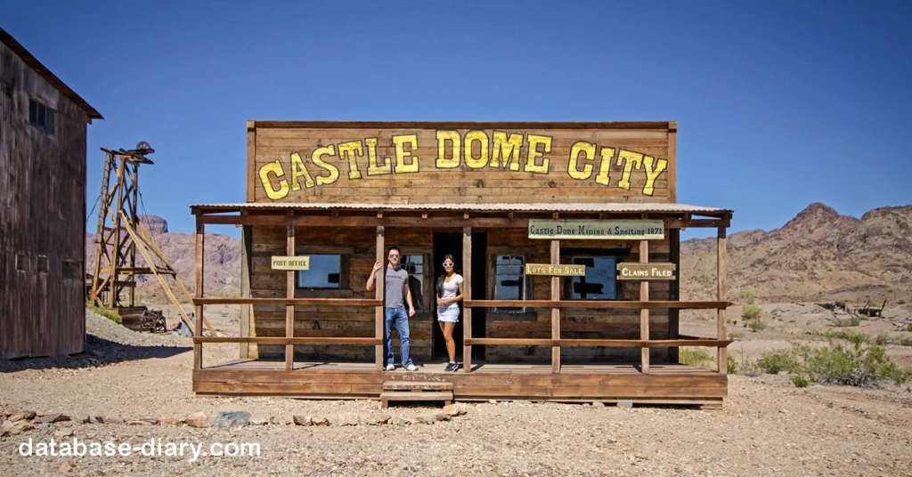 Castle Dome City เป็นเมืองเก่าที่ตั้งอยู่ใน Yuma County, Arizona สหรัฐอเมริกา หลายสิบปีที่แล้วเป็นที่อยู่ของคนงานที่ทำงานในแหล่งขุดแร่