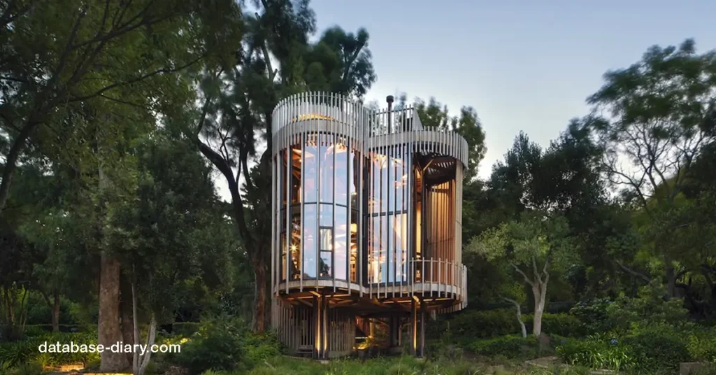 Victorian-style treehouse